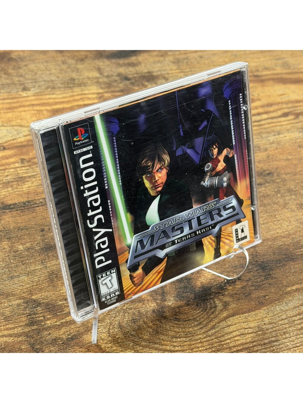 Vintage 1990s Star Wars Masters of Teras Kasi PS1 PlayStation 1997 Black Label
